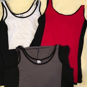 Set of 3 work out shirts